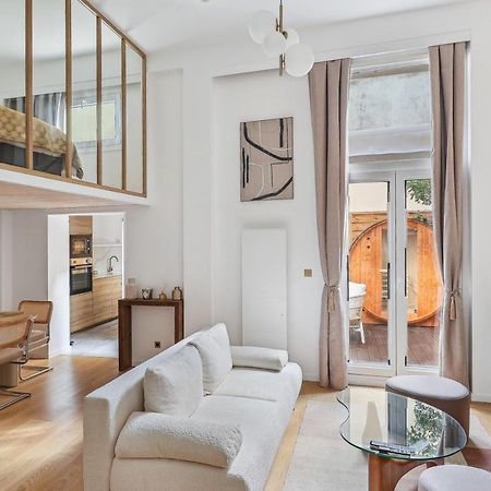 Suite Luxueuse Avec Jardin Prive Sauna Et Jacuzzi París Exterior foto