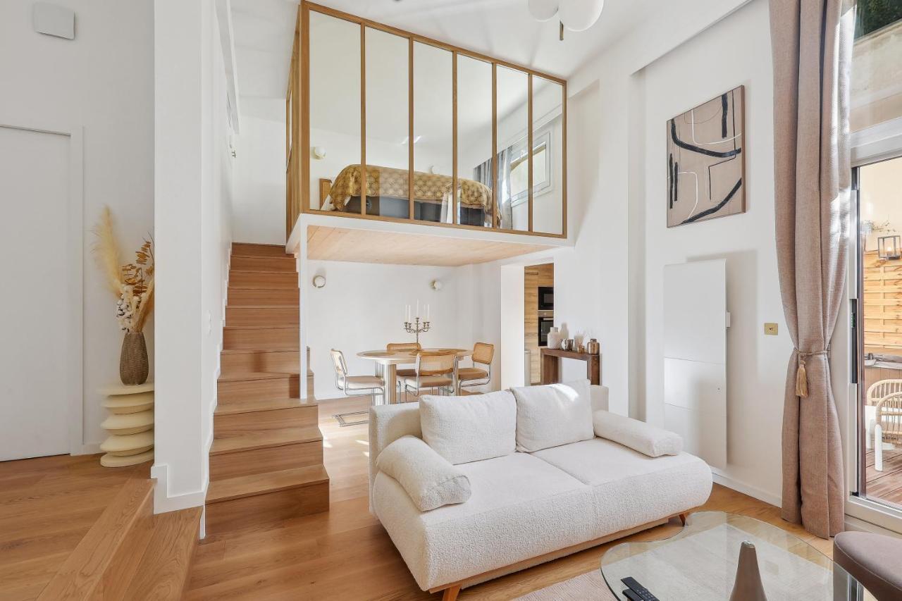 Suite Luxueuse Avec Jardin Prive Sauna Et Jacuzzi París Exterior foto